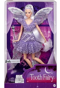 Коллекционная кукла Barbie Signature Tooth Fairy Doll - Кукла Барби Зубная Фея JCW43