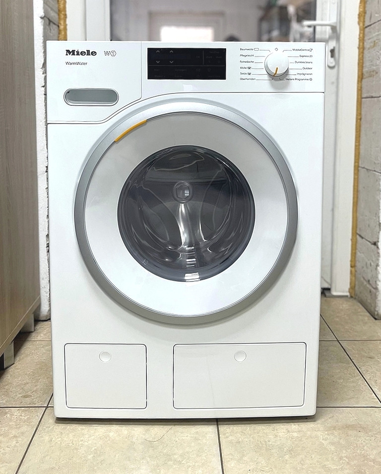 Новая стиральная машина подключение горячая и холодная  MIele WWE860WPS   ГЕРМАНИЯ  ГАРАНТИЯ 1 Год. TD-1614