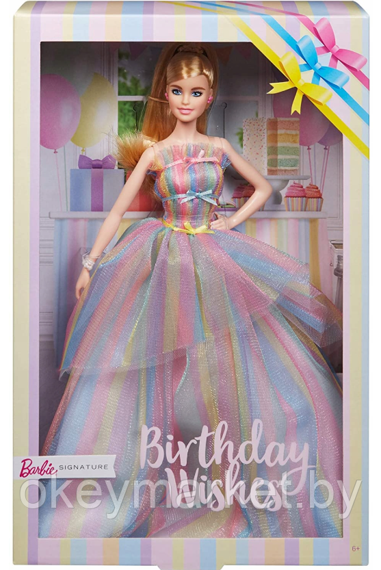 Коллекционная кукла Mattel Barbie Особый день рождения Collector Birthday Wishes Doll
