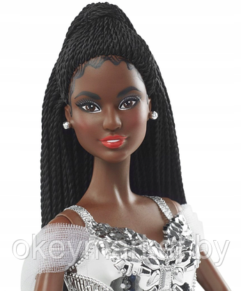 Коллекционная кукла Mattel Barbie Праздничная 2021 GXL19, фото 3