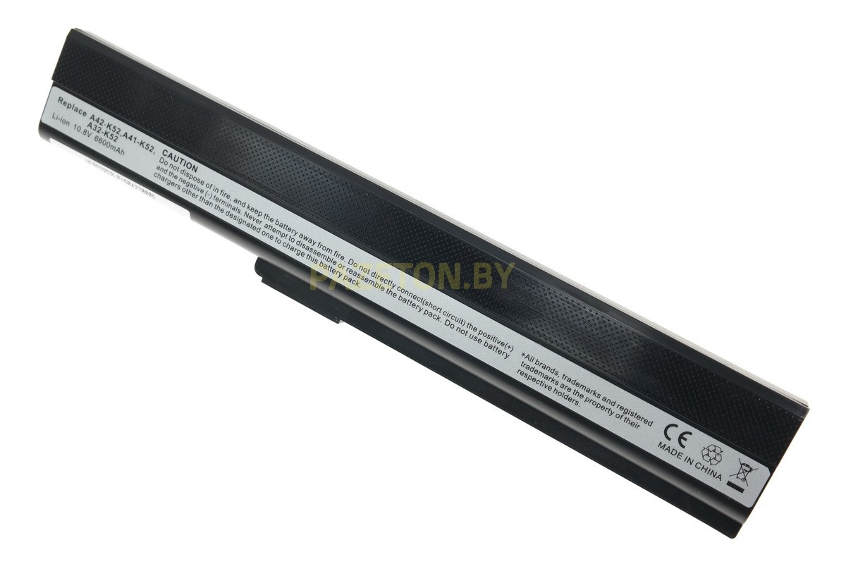 A41-K52 A42-K52 аккумулятор для ноутбука li-ion 11,1v 6600mah черный