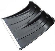 Лопата снеговая пластм 385х370мм б/ч Снежок