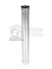 Труба дымохода Моно L1000 ТM-Р 430-0,8 D115, ТиС Феррит