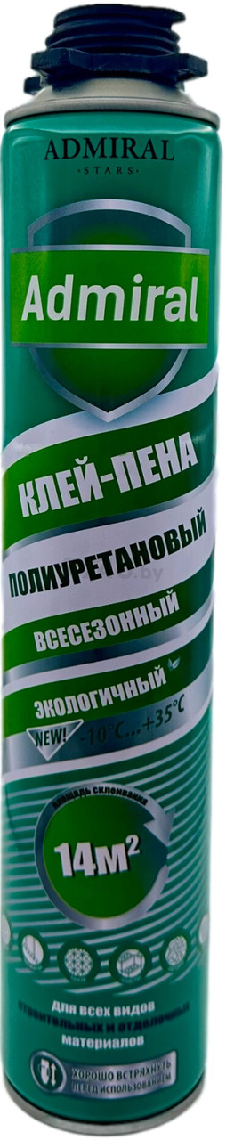 Клей-пена полиуретановая 800мл ADMIRAL