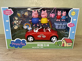 Игровой набор "Свинка Пеппа" с автомобилем, Peppa Pig