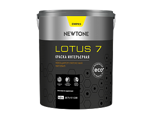 Краска Lotus 7 моющаяся латексная матовая 4л База С
