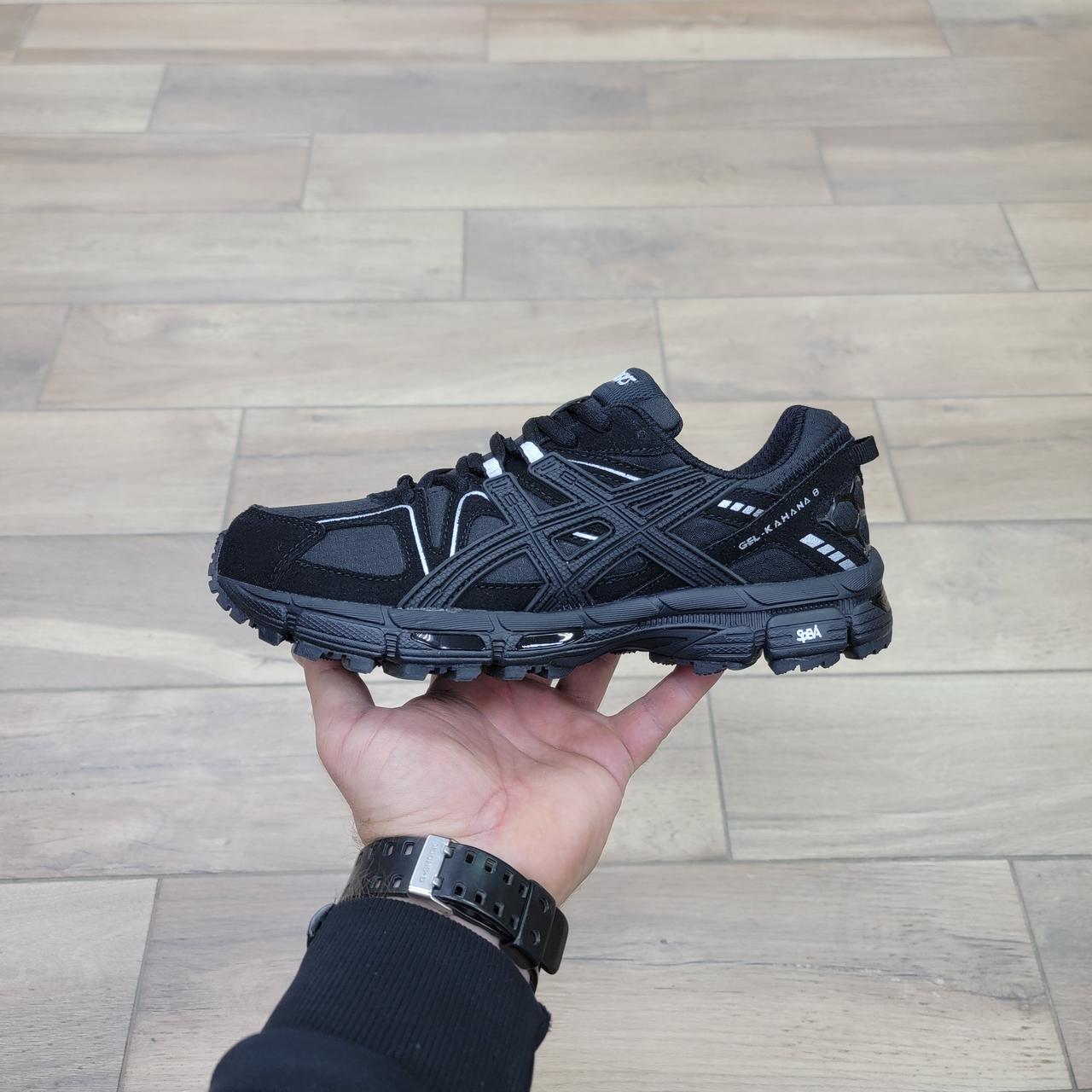 Кроссовки Asics Gel Kahana 8 Black White Thermo