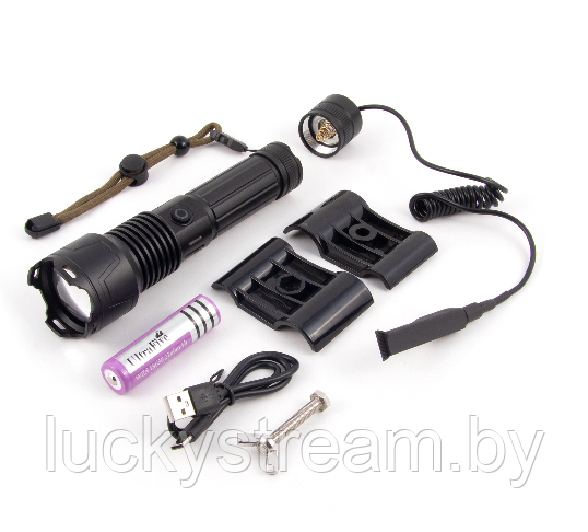 Фонарь ручной подствольный "СИБИРСКИЙ СЛЕДОПЫТ-ARMORY LIGHT", 1 LED, аккум. 220В