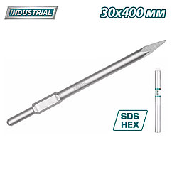Зубило пиковое SDS-hex 30x400 мм TOTAL TAC15333011