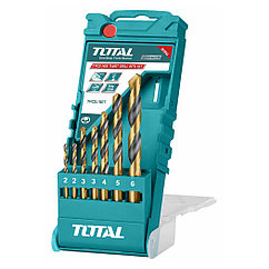 Набор сверл по металлу TOTAL TACSD0075 (7шт)