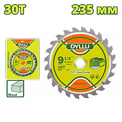 Диск пильный 235x25,4 мм 30 зубьев по дереву DYLLU DTTC1K06