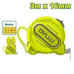 Рулетка 3 м х 16 мм DYLLU DTMT1210M