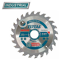 Диск пильный 140x25,4 мм 24 зуба по дереву TOTAL TAC232241
