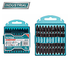 Бита ударная двухсторонняя PH2 + PH2 65 мм TOTAL TACIM16PH233 (10 шт)