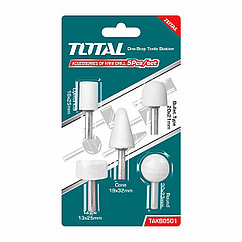 Набор насадок к прямым шлифмашинам TOTAL TAKB0501