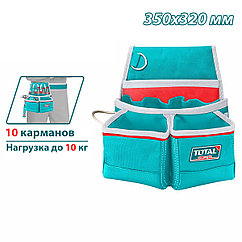 Сумка на пояс для инструментов 350х320 мм TOTAL THT16P10125