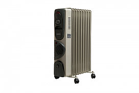 Радиатор масляный Oasis BB-15T (7 секций, 1500+400 Вт, до 15 м2, тепловентилятор)