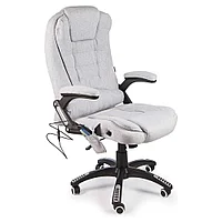 Вибромассажное офисное кресло Calviano Veroni 52 (ткань, серое)