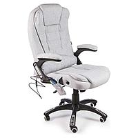 Вибромассажное офисное кресло Calviano Veroni 52 (ткань, серое)