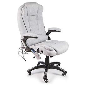 Вибромассажное офисное кресло Calviano Veroni 52 (ткань, серое)