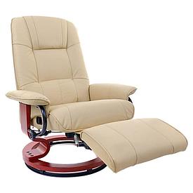 Кресло вибромассажное Calviano с подъемным пуфом и подогревом Calviano 2160