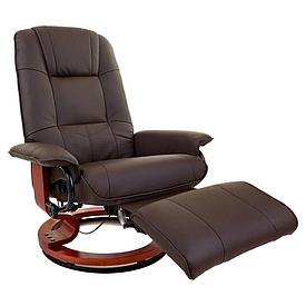 Кресло вибромассажное Calviano с подъемным пуфом и подогревом Calviano 2159