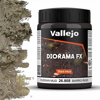 Паста для диорам Diorama FX имитация русская грязь, Vallejo