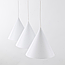 Тройной подвесной светильник на белой балке CONO 10011 TK Lighting, фото 3