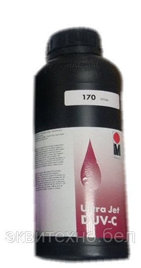 УФ-чернила для высокоскоростных UV принтеров Mimaki -Marabu Ultra Jet DUV-C, CMYK, 1л.