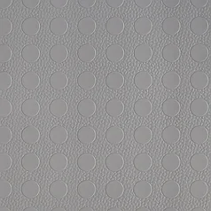 Напольное ПВХ покрытие "Монетка" Автолин TRANZIT (2х10м) светло-серый