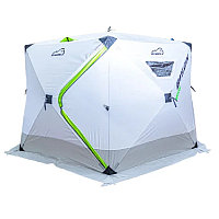 Палатка зимняя Bison MOON (200х200х220) бело/зеленая , арт. 447859/DM-30