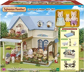 Подарочный набор Sylvanian Families Домик с синей крышей, 5609