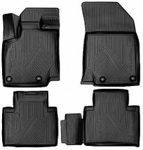 Коврики 3D в салон GEELY Atlas PRO (2021 - 2023), Belgee X70 (2024 - ), 4 шт. (оригинал)