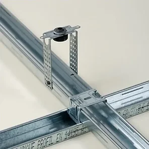 Подвес прямой антивибрационный для CD 60/27, Knauf. Ребро 12 см., фото 2