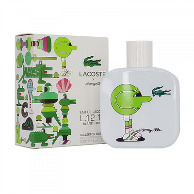 Lacoste L.12.12 Blanc Pure Collector Edition Pour Homme x Jeremyville / 100 ml