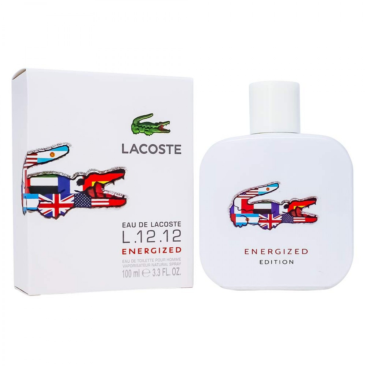 Lacoste eau de Lacoste L.12.12. Energized Edition / 100 ml (Лакост Бланк Энерджайзер)