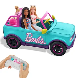 Игровой набор Barbie Hot Wheels SUV RC Vehicle  с дистанционным управлением HTP53