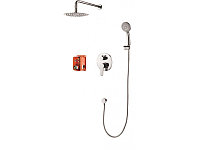 Душевая система Ledeme L2403-2 встраиваемая хром