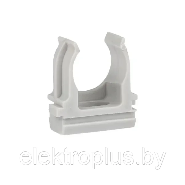 Крепеж-клипса d20 мм (100 шт) серая EKF-Plast
