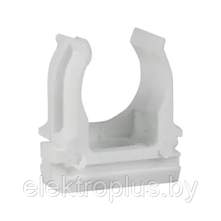 Крепеж-клипса d20 мм (10шт) белая EKF-Plast, фото 2