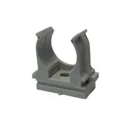 Крепеж-клипса для монтажного пистолета d25 мм (100 шт) серая EKF-Plast, фото 2