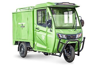 Грузовой электротрицикл Rutrike КАРГО Кабина Дуал