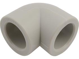Колено ПП 20х90 сер. FV Plast (Под заказ кратно коробкам)