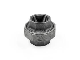 Американка под плоск. прокладку 1/2" вн.-вн. чугун черн., AV Engineering