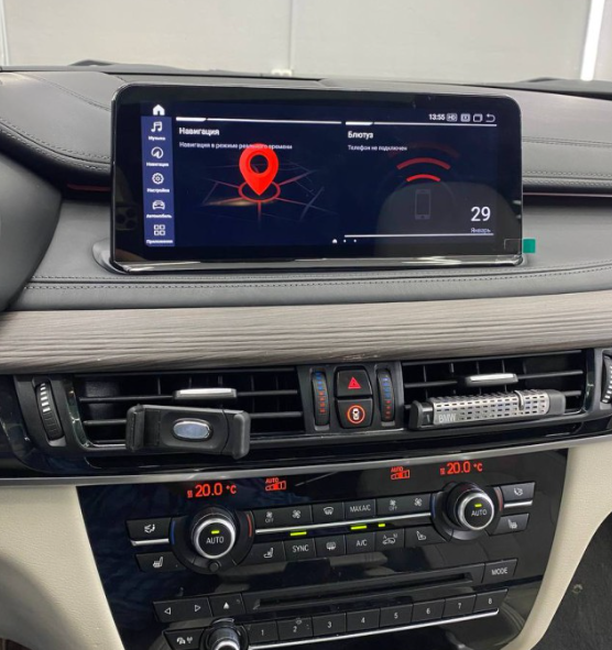 Штатная магнитола Radiola BMW X5 F15 2016+ NBT-Evo на Android 13 (8+128Гб) 4G МОДЕМ