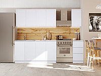 Кухня Мэри 2,0 м белая