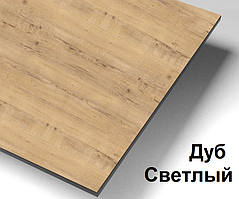 Столешница из компакт-плиты Дана Компакт 60 см цвет дуб светлый