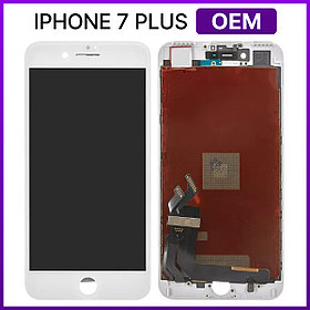 Экран Apple iPhone 7 Plus, белый (с тачскрином и рамкой)