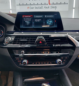 Монитор Android 10,25" для BMW 5 серии (G30/G31/GT) 2017+ EVO (8/128GB/4G)