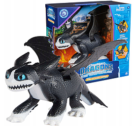Интерактивный дракон Гром Thunder Dragons :The Nine Realms 30 см - Spin Master 6067442